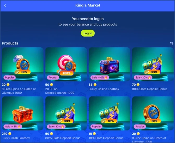 Dash King 88 rewards and promo market